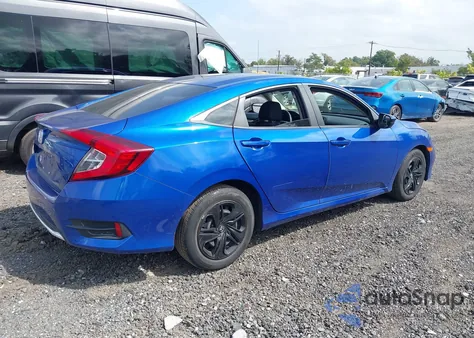 2019 Honda Civic Lx from USA, damaged, VIN 2HGFC2F66KH554197